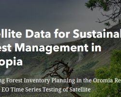 Satellite Data for Sustainable Forest Management in Ethiopia