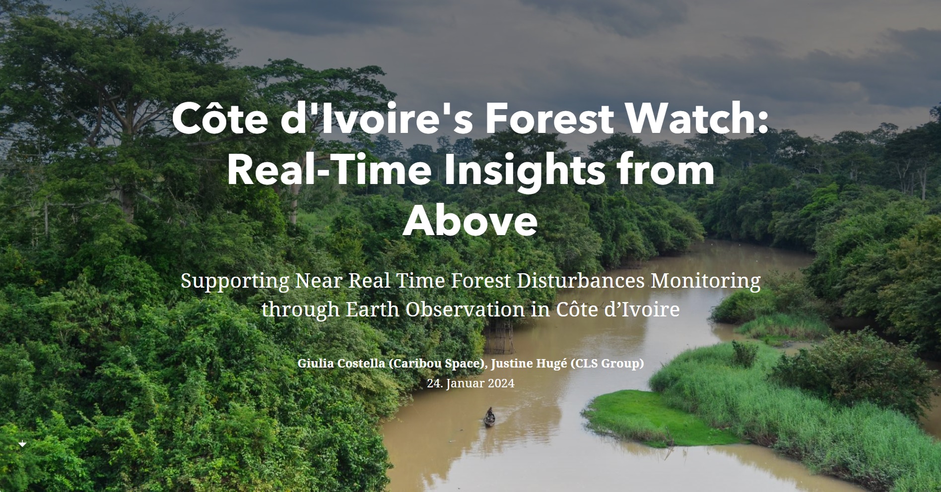 Read more about the article Côte d’Ivoire’s Forest Watch: Real-Time Insights from Above